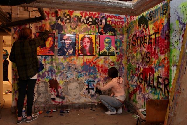 Installation by Farah Zotiades, A level