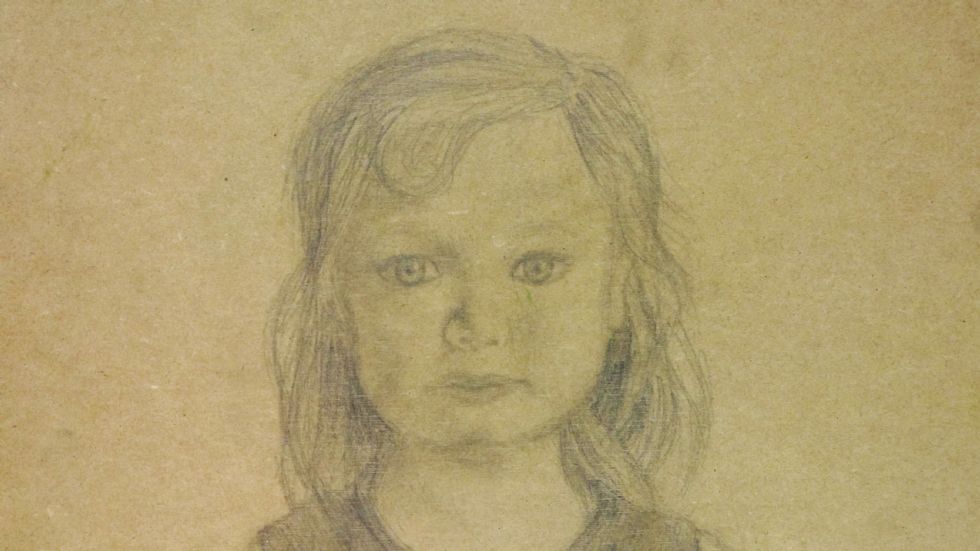 Pencil drawing by Megan Bow, GCSE
