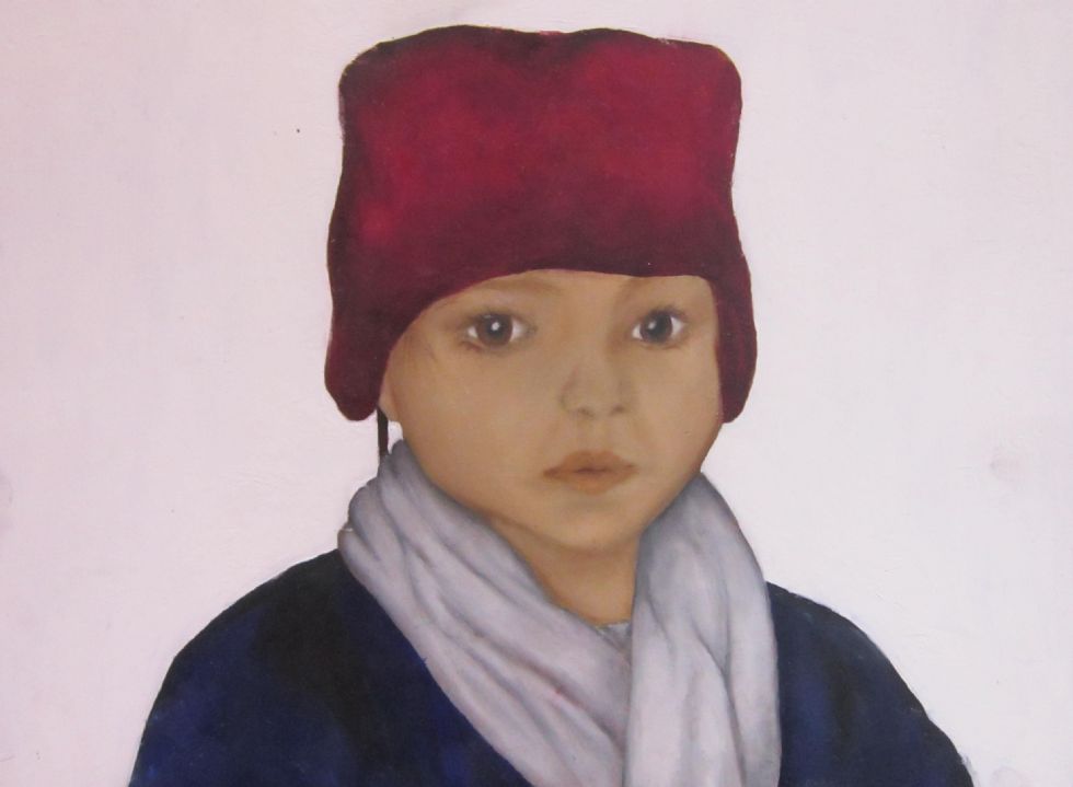 Oil Painting by Megan Bow, GCSE.